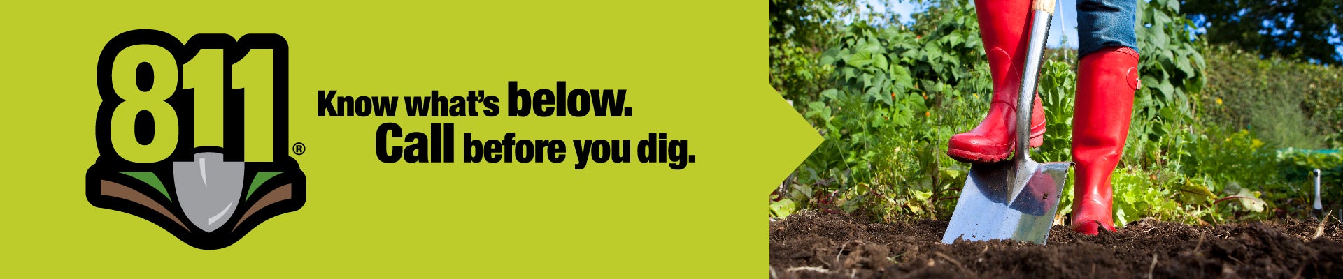 Call 811 Before You Dig